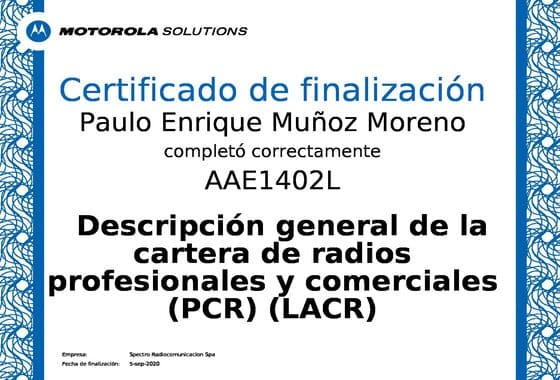 Certificación 5